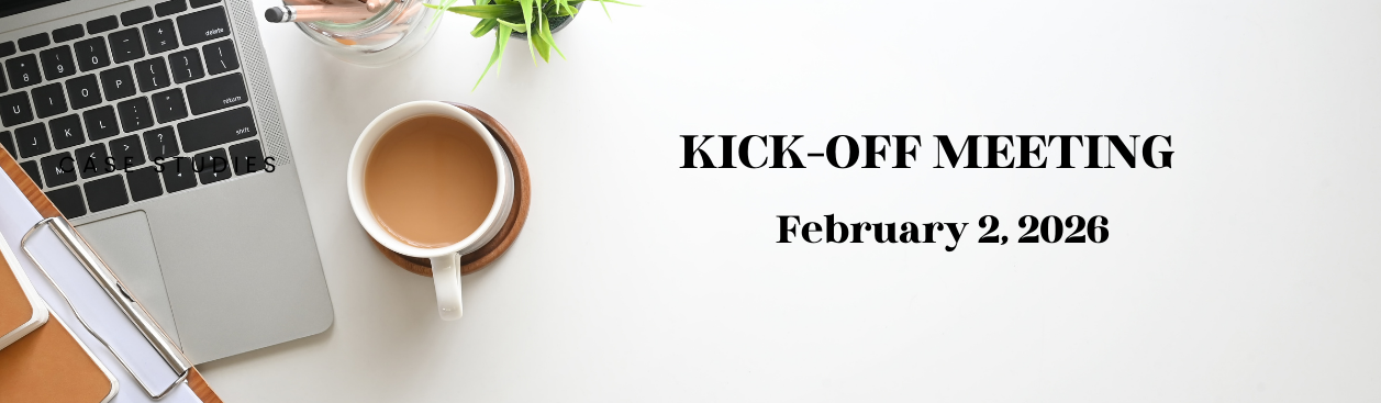 Kick-off meeting, Winter 2026 (angliski)